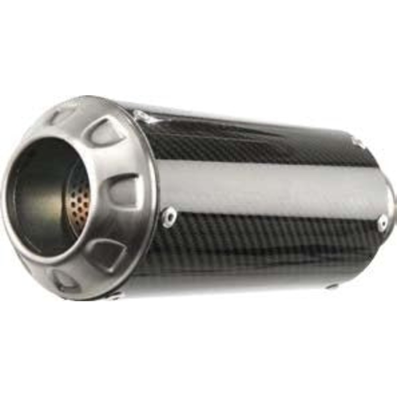 HOTBODIES MGP EXHAUST SLIP-ON CARBON FIBER STAINLESS END CAP 41302-2404