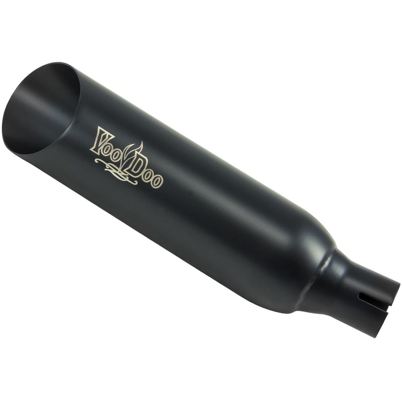 VOODOO SHORTY SLIP-ON EXHAUST BLACK VEEX250K8B