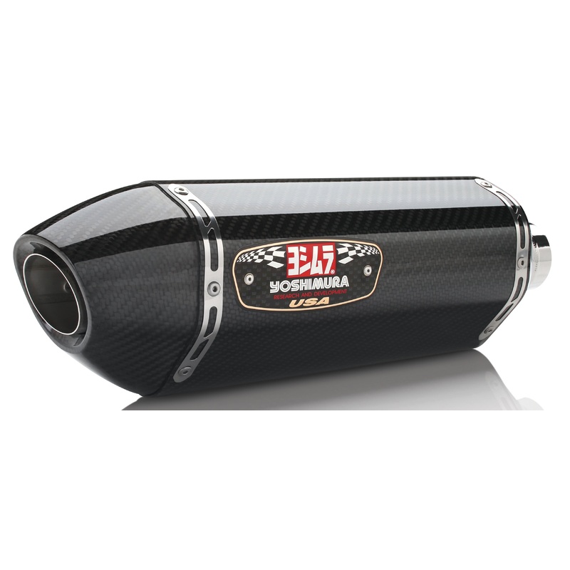 YOSHIMURA EXHAUST STREET R-77 SLIP-ON SS-CF-CF 1170202