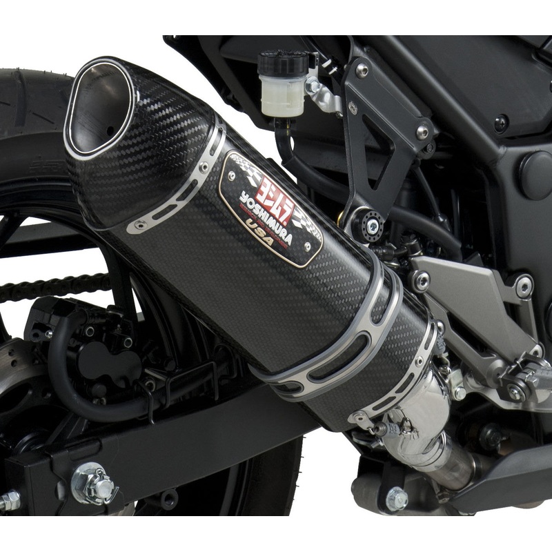 YOSHIMURA EXHAUST STREET R-77 SLIP-ON SS-CF-CF 147002J220
