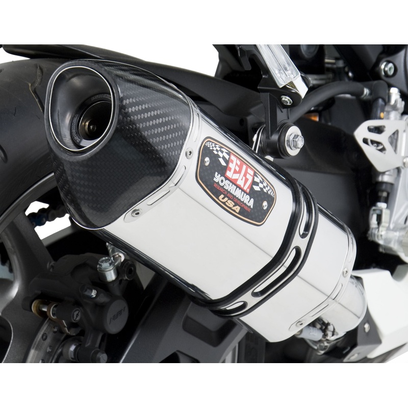 YOSHIMURA EXHAUST STREET R-77 SLIP-ON SS-SS-CF 1160020520
