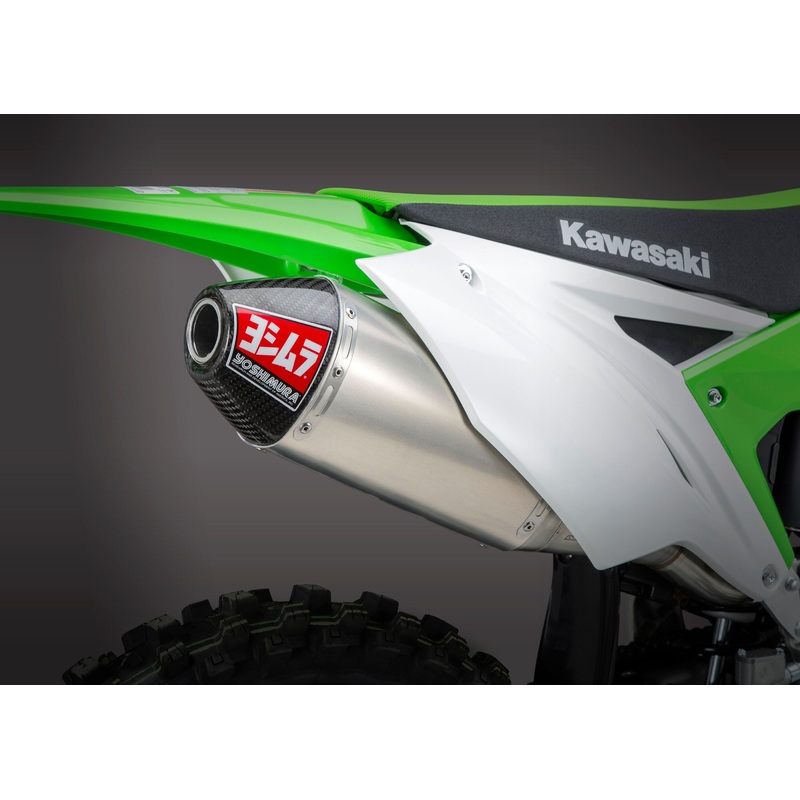 YOSHIMURA RS-4 HEADER/CANISTER/END CAP EXHAUST SYSTEM SS-AL-CF 242930D320