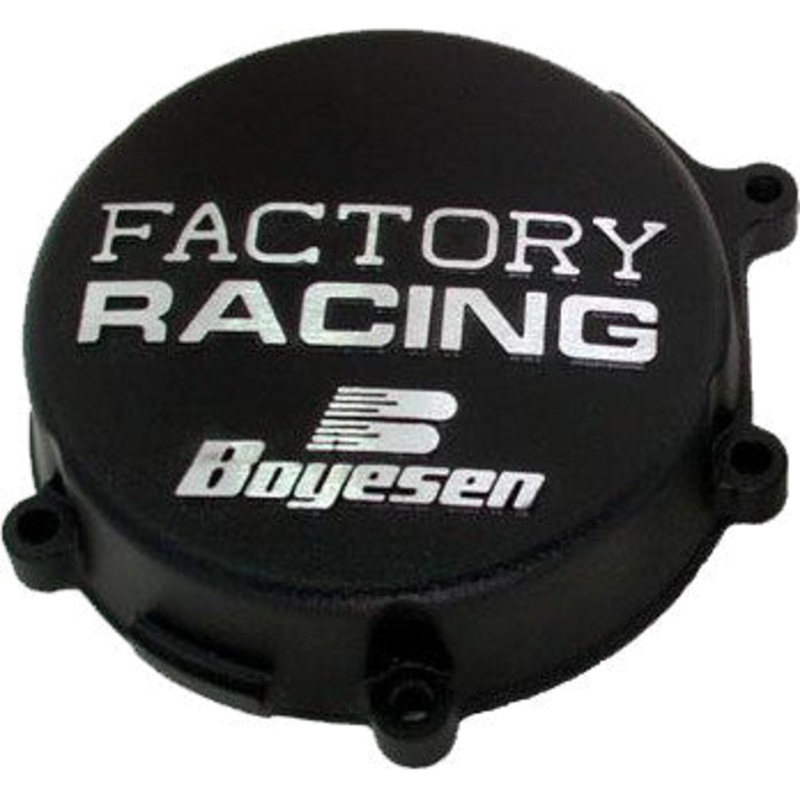 BOYESEN FACTORY RACING IGNITION COVER BLACK SC-10CB