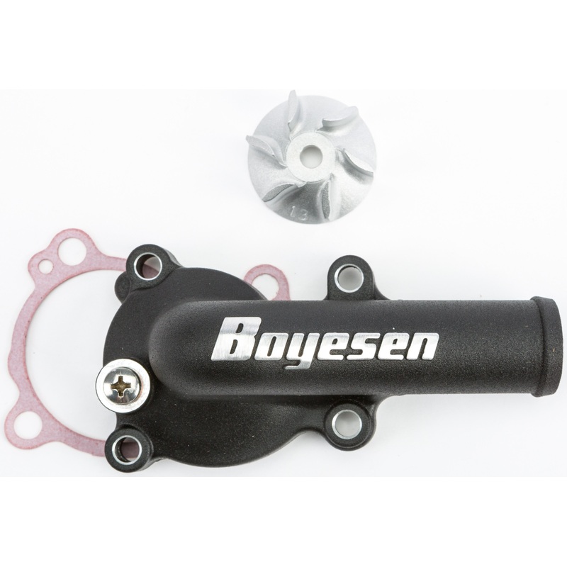BOYESEN WATERPUMP COVER & IMPELLER KIT BLACK WPK-18AB