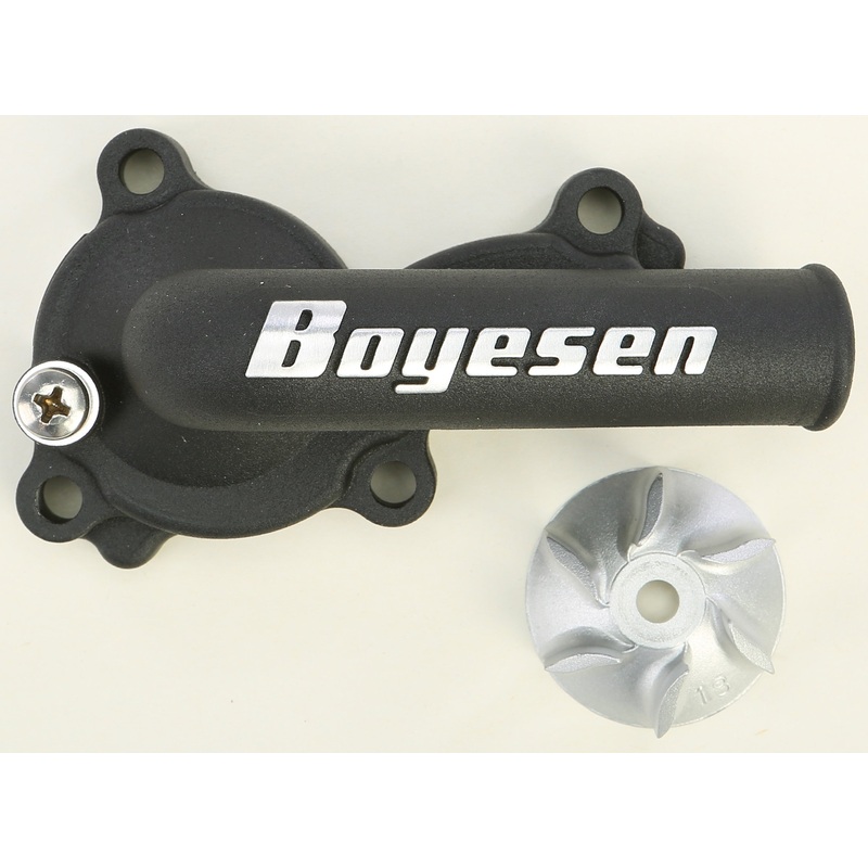 BOYESEN WATERPUMP COVER & IMPELLER KIT BLACK WPK-18B