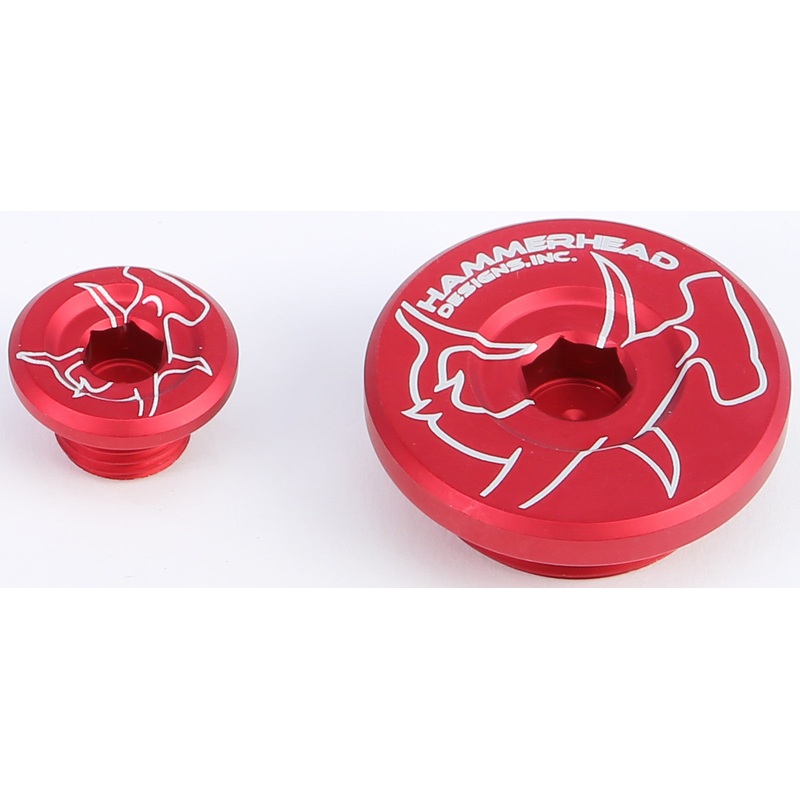 HAMMERHEAD ENGINE PLUGS RED RMZ250 '07-13 RMZ450 '05-13 32-0452-00-10