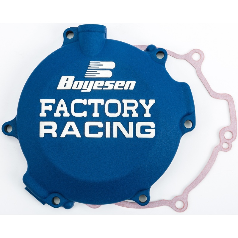 BOYESEN FACTORY RACING CLUTCH COVER BLUE CC-10L