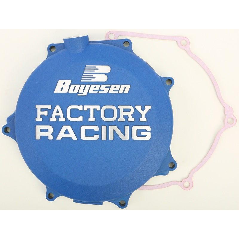 BOYESEN FACTORY RACING CLUTCH COVER BLUE CC-18L