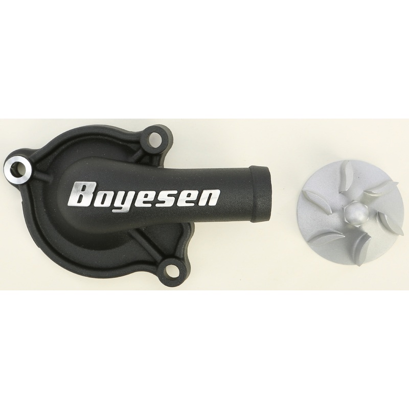 BOYESEN WATERPUMP COVER & IMPELLER KIT BLACK WPK-06AB