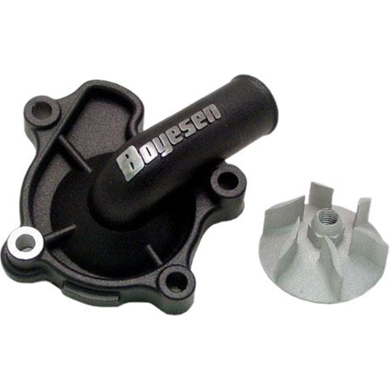 BOYESEN WATERPUMP COVER & IMPELLER KIT BLACK WPK-07B