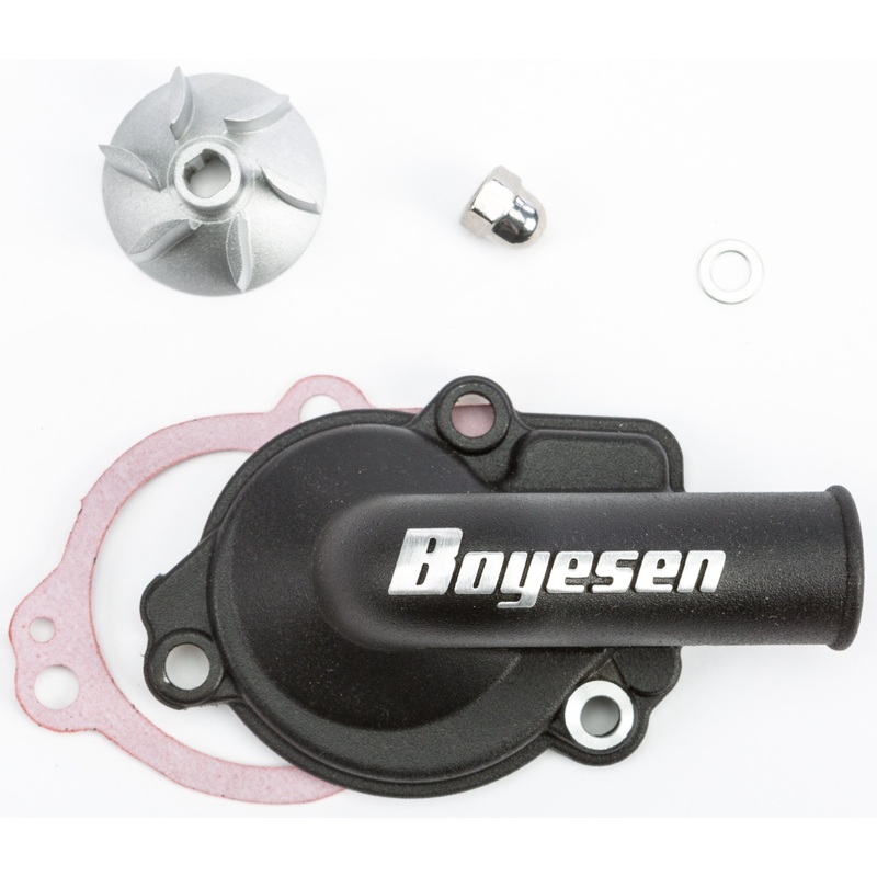 BOYESEN WATERPUMP COVER & IMPELLER KIT BLACK WPK-41B