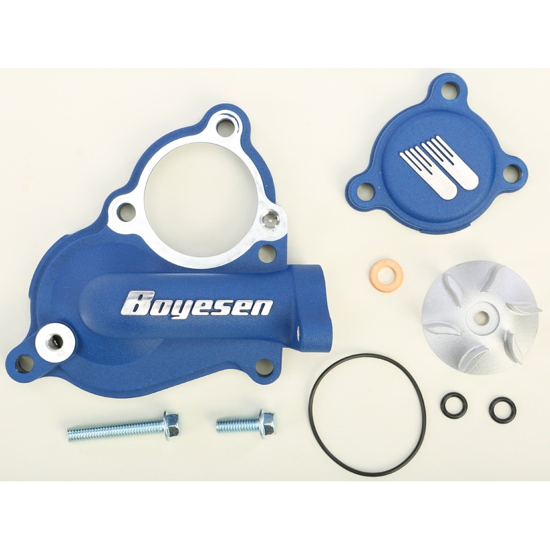 BOYESEN WATERPUMP COVER & IMPELLER KIT BLUE WPK-17L