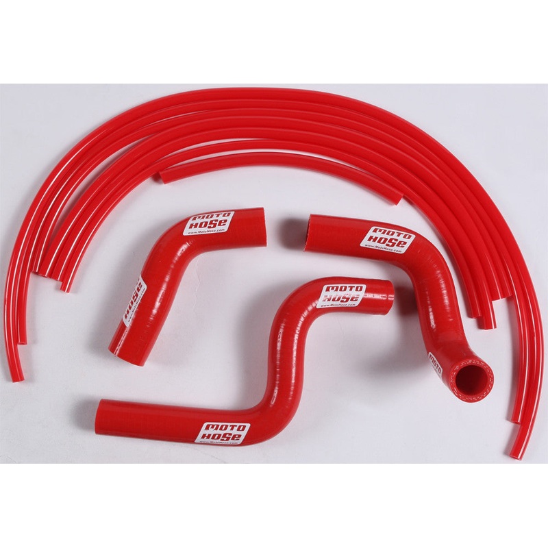MOTO HOSE SILICONE HOSE KIT (RED) 24-325R