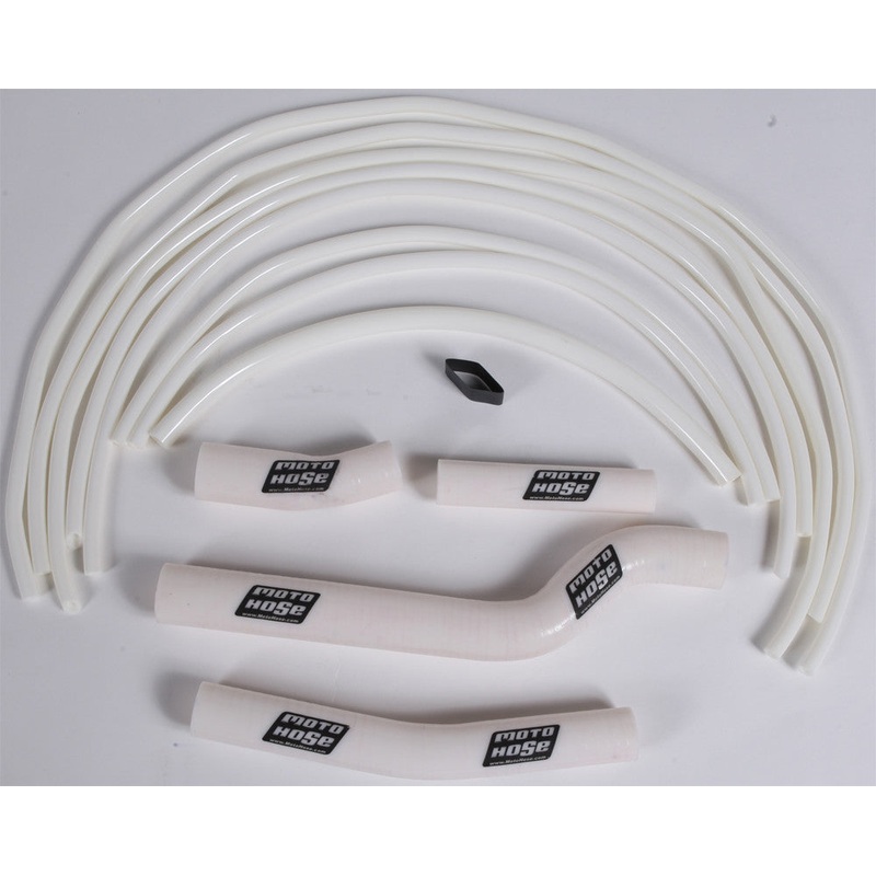 MOTO HOSE SILICONE HOSE KIT (WHITE) 24-27W