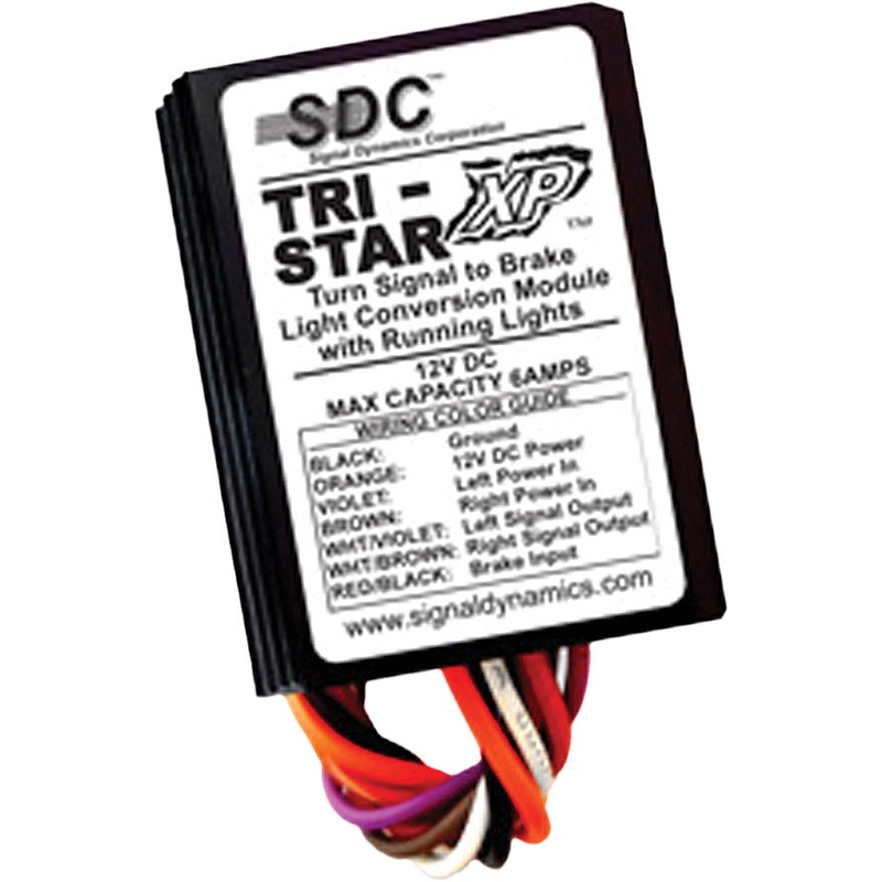 SDC TRI-STAR XP TURN SIGNAL TO BRAKE LIGHT CONVERSION MODULE 1016