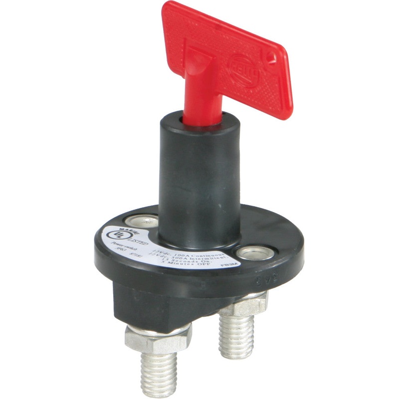 HELLA MARINE BATTERY SWITCH W/KEY 2843011
