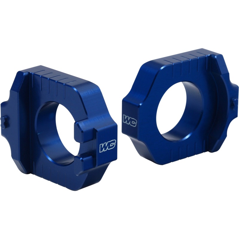 WORKS AXLE BLOCKS ELITE YAM BLUE 17-265