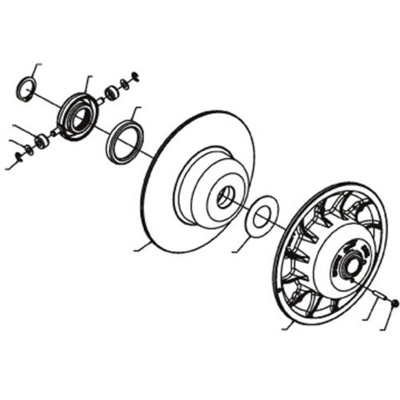 VENOM PRODUCTS MOVEABLE SHEAVE BUSHING 180165