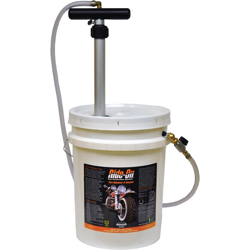RIDE-ON TPS TIRE BALANCER AND SEALANT PUMP FOR 5GAL PAIL- PUMP HP-100