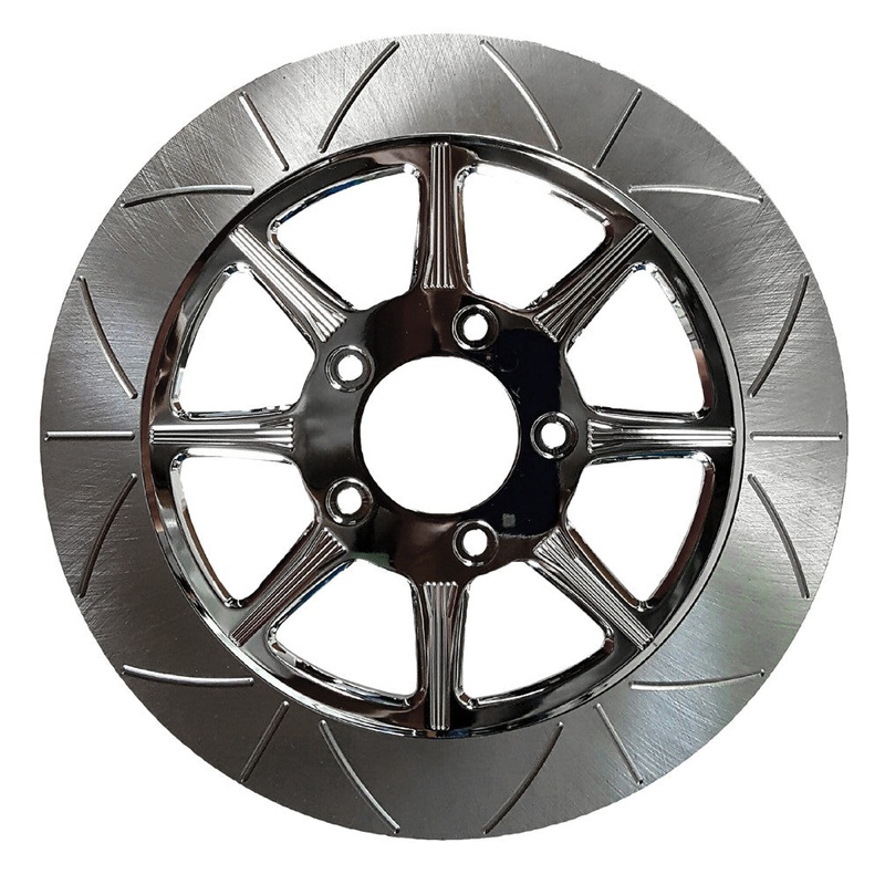 LYNDALL BRAKES HIGH CARBON STEEL PHOENIX FRONT ROTOR CHROME 11.5" 727-0315