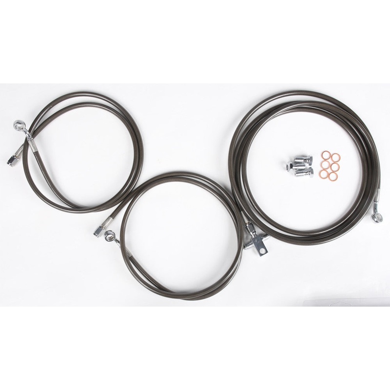 STREAMLINE BRAKELINE REAR SMOKE+4 POLARIS XP1K-R-4-SMOKE