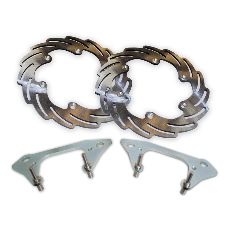 STREAMLINE OVERSIZE ROTOR KIT FRONT F2-OS19