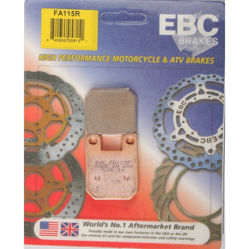 EBC BRAKE PADS FA115R