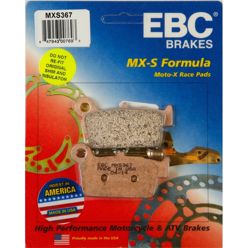 EBC BRAKE PADS MXS367