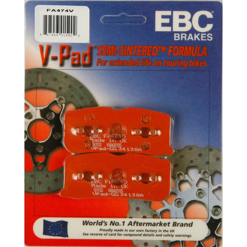 EBC BRAKE PADS V-SERIES FA474V