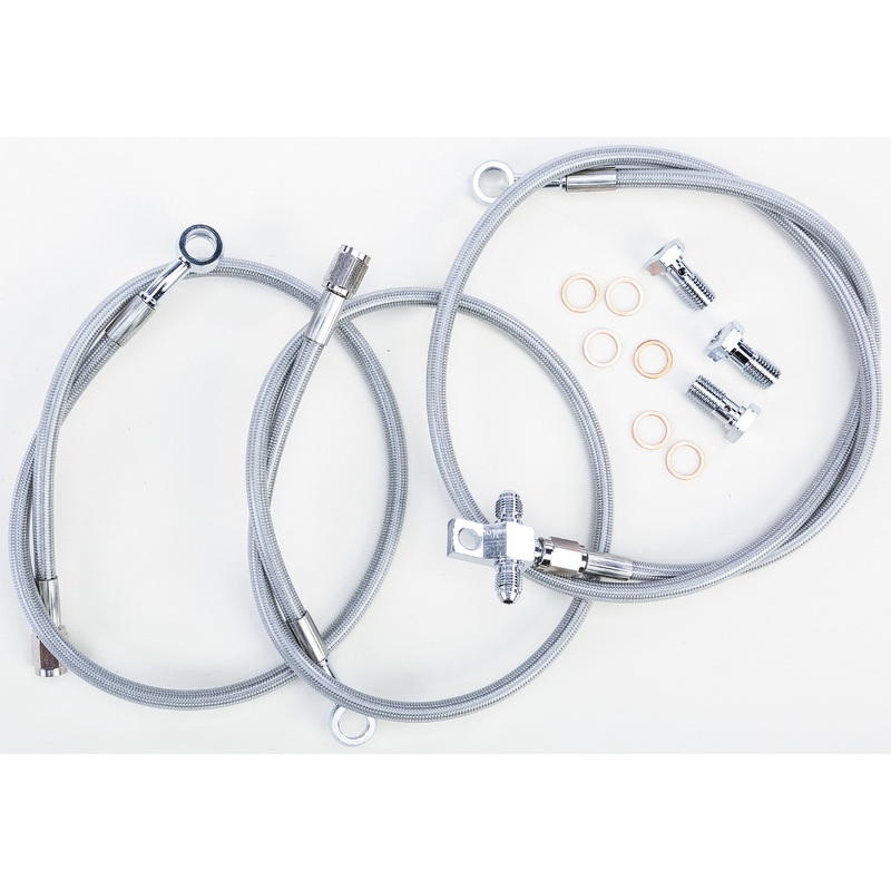 STREAMLINE BRAKELINE FRONT 3-LINE YAM STD YFZ450-F