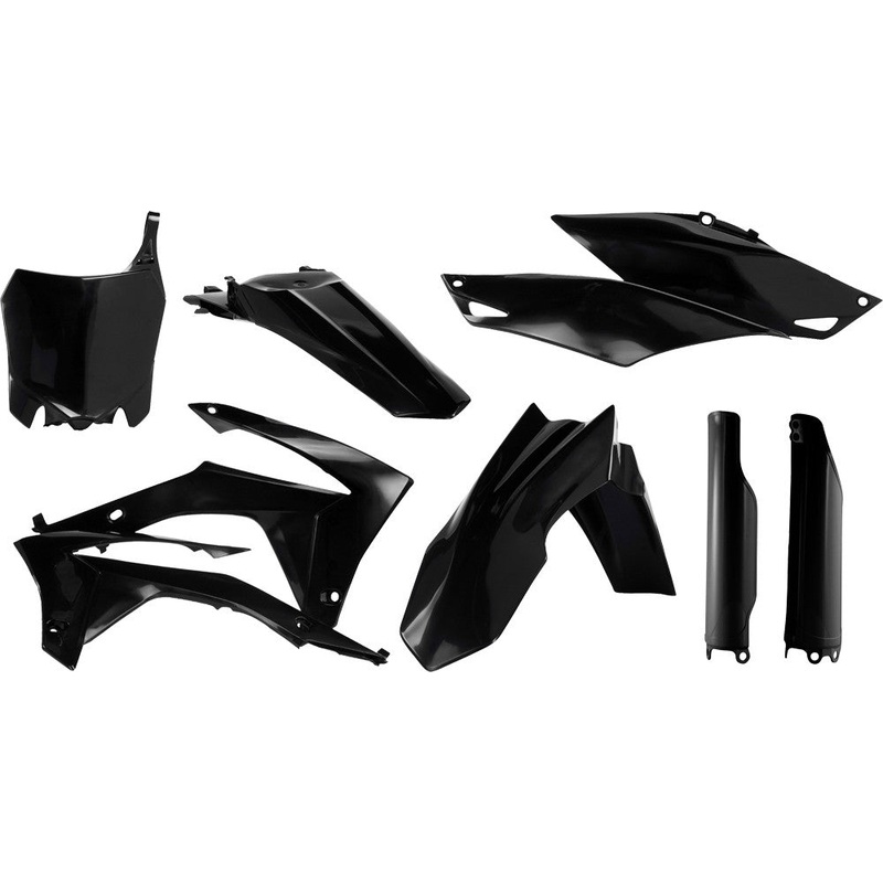 ACERBIS FULL PLASTIC KIT BLACK 2314410001