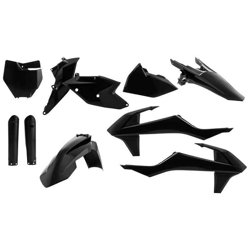 ACERBIS FULL PLASTIC KIT BLACK 2421060001