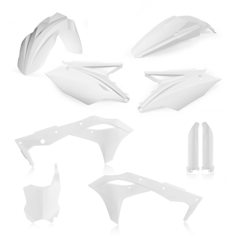 ACERBIS FULL PLASTIC KIT WHITE 2685820002