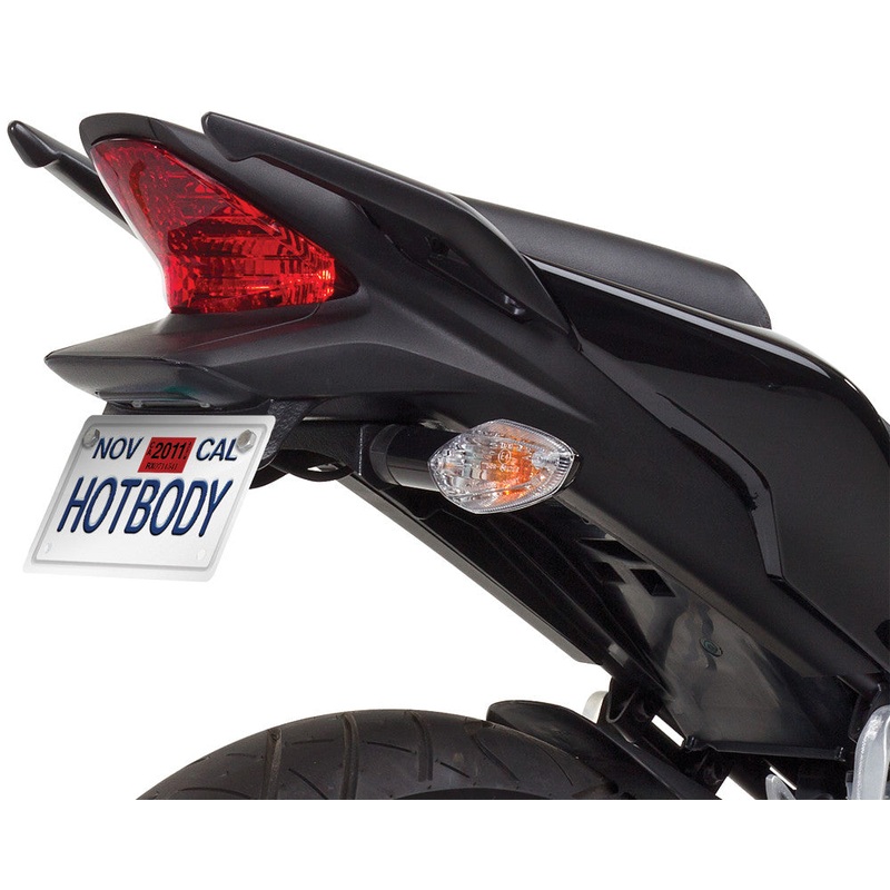 HOTBODIES PLATE BRACKET TEXTURED BLACK 51302-1000