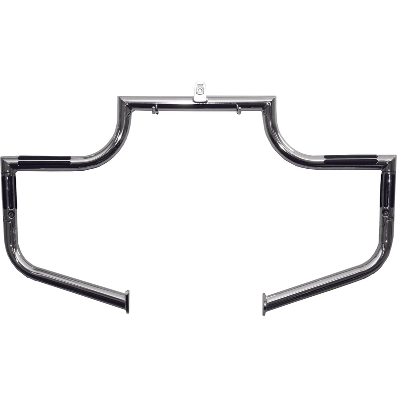LINDBY ENGINE GUARD HD TWINBAR FLH TOURING 97-UP CHR 1202/09