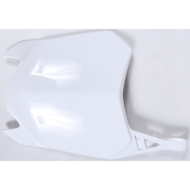 POLISPORT FRONT NUMBER PLATE WHITE 8658800002