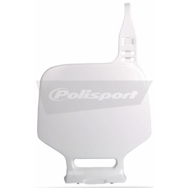 POLISPORT FRONT NUMBER PLATE WHITE 8662300002