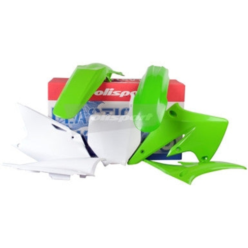 POLISPORT PLASTIC BODY KIT GREEN 90091