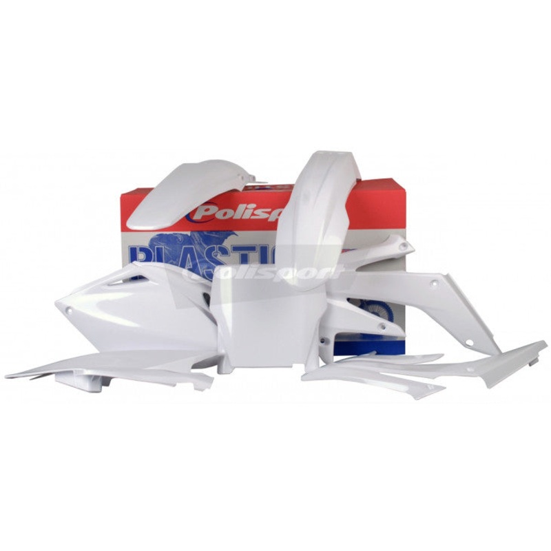 POLISPORT PLASTIC BODY KIT WHITE 90139