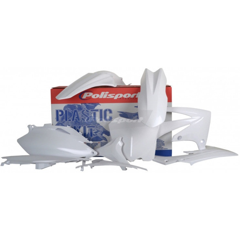 POLISPORT PLASTIC BODY KIT WHITE 90211