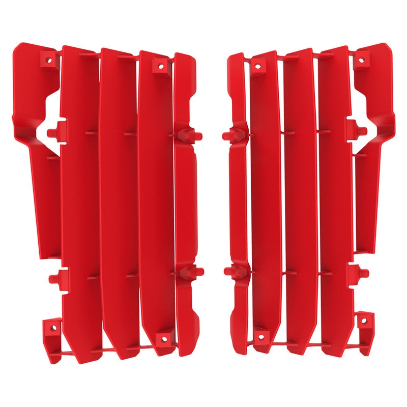 POLISPORT RADIATOR LOUVER RED 8454400001