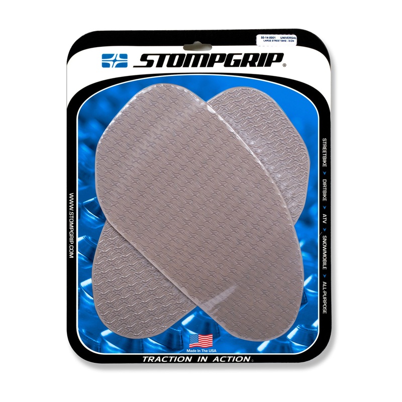 STOMPGRIP UNIVERSAL LARGE KIT ICON CLEAR 50-14-0001
