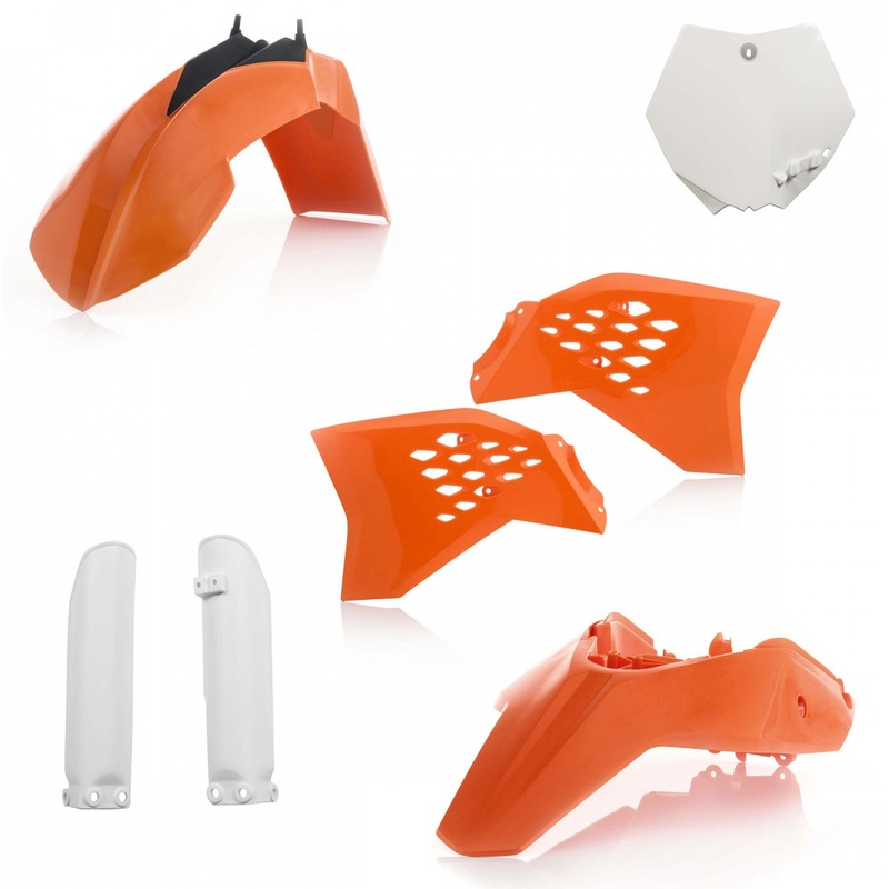 ACERBIS FULL PLASTIC KIT ORANGE 2320853914