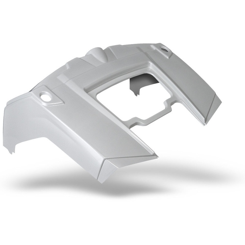 MAIER FRONT FENDER WHT CARBON RZR 19473-31
