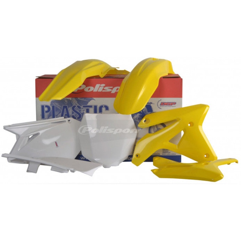 POLISPORT PLASTIC BODY KIT YELLOW 90124