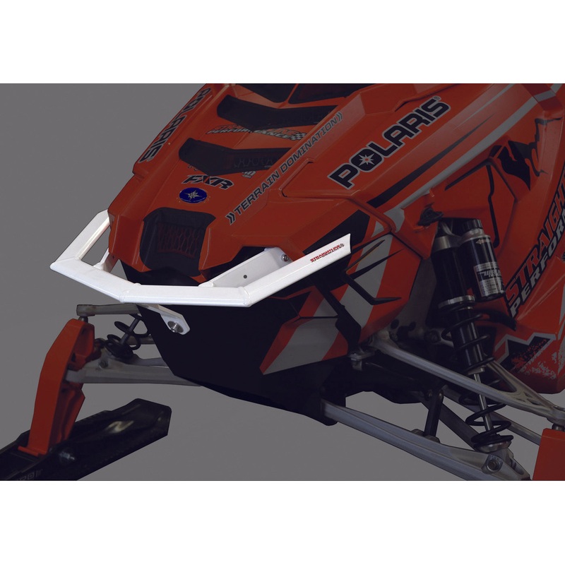 STRAIGHTLINE WHT FRT BUMP POL AXYS SPORT SERIES S/M 182-109-WHITE