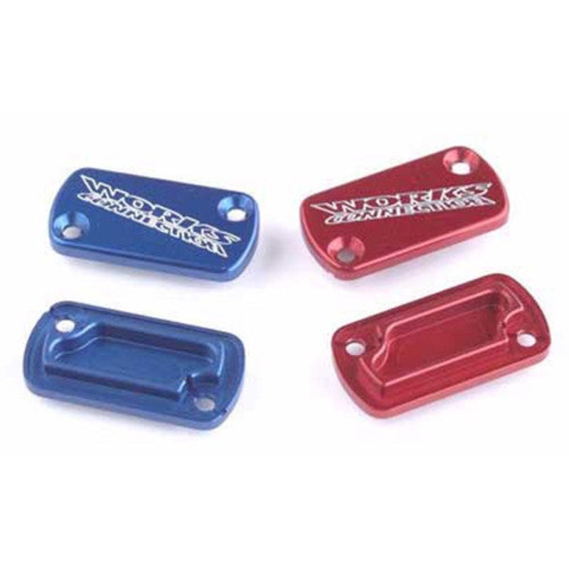 WORKS BILLET FRONT BRAKE COVER RED YZ WR 21-035