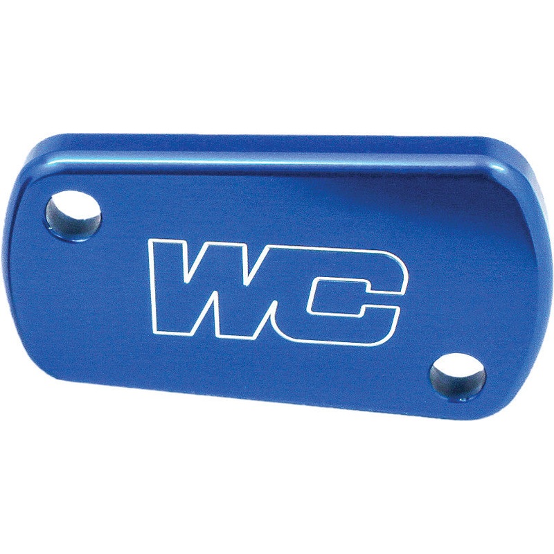 WORKS REAR BRAKE COVER (BLUE) 21-700