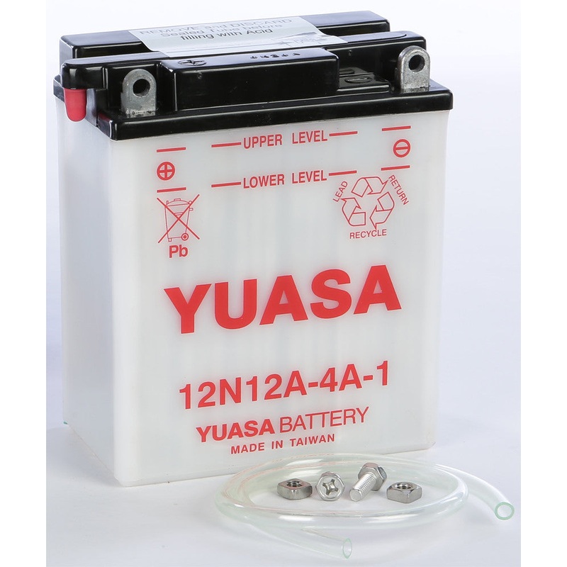 YUASA BATTERY 12N12A-4A-1 CONVENTIONAL YUAM2221B