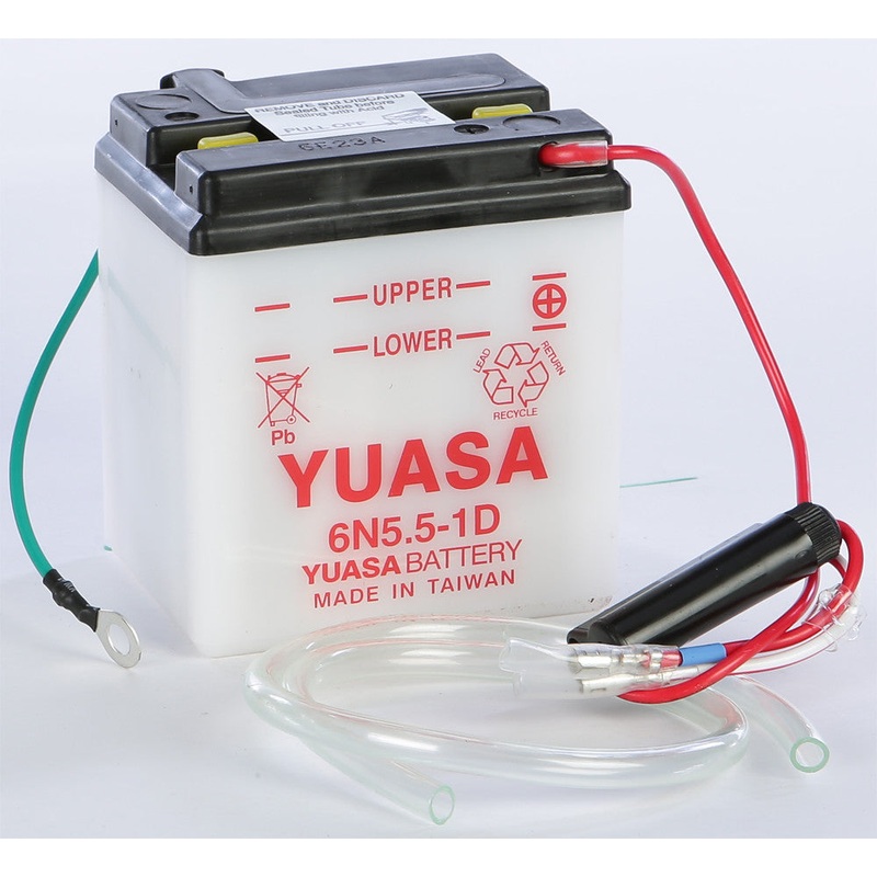 YUASA BATTERY 6N5.5-1D CONVENTIONAL YUAM2655B